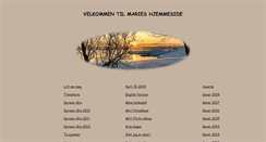 Desktop Screenshot of mariepedersen.com